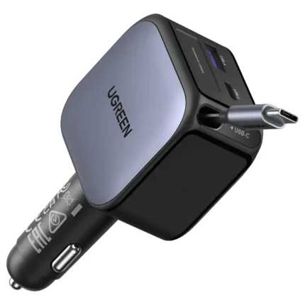 CARGADOR UGREEN 2C1A CARRO NEXODE USB-A USB-C