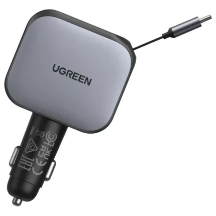 CARGADOR UGREEN 2C1A CARRO NEXODE USB-A USB-C
