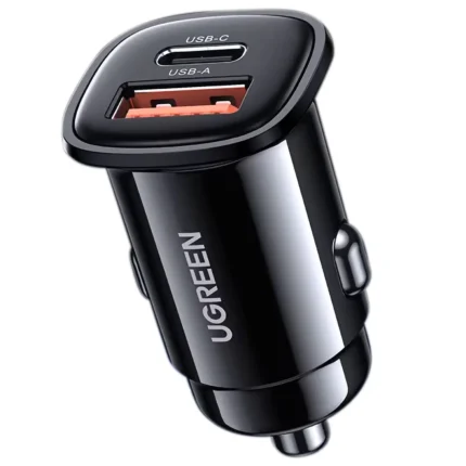 CARGADOR UGREEN CD332 CARRO A USB-A - USB-C 30W 1