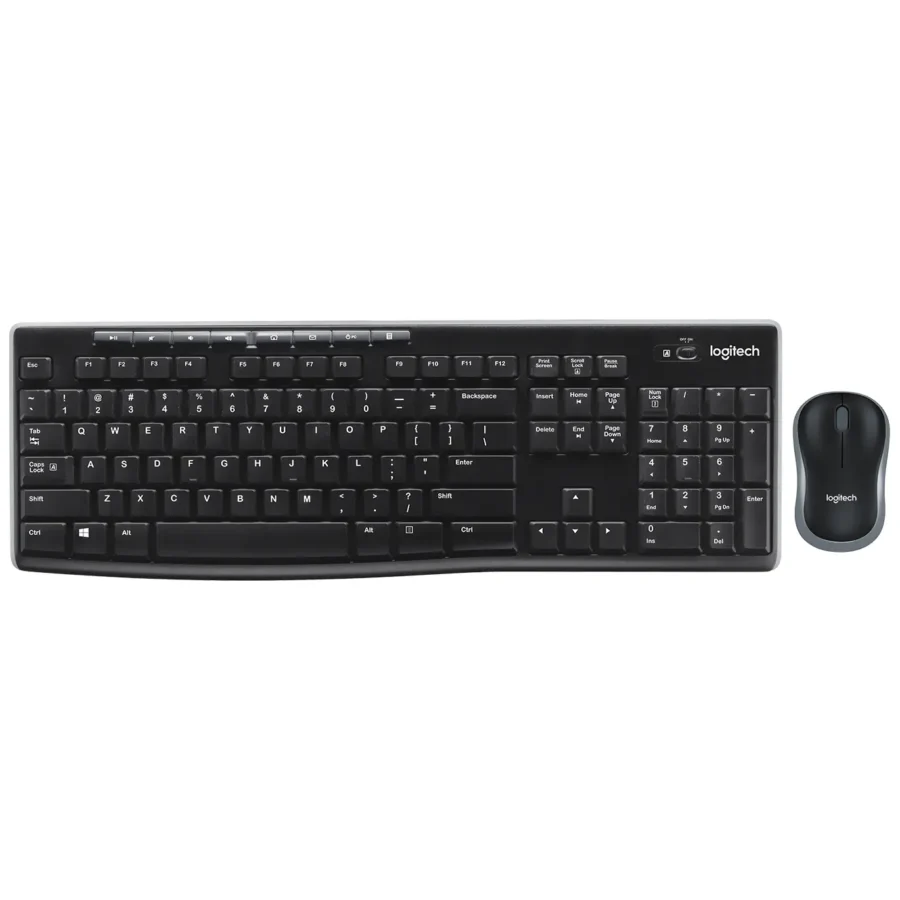 COMBO TECLADO Y MOUSE LOGITECH MK250 NEGRO 3