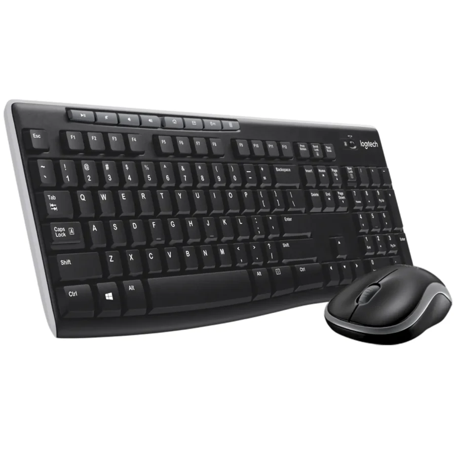 COMBO TECLADO Y MOUSE LOGITECH MK250 NEGRO 4