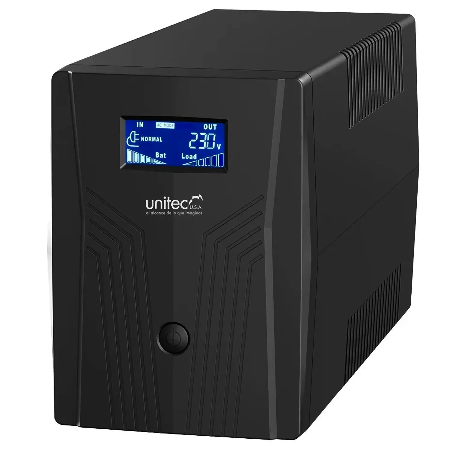 UPS INTERACTIVA UNITEC U2000 1500VA 900W 3 UPS INTERACTIVA UNITEC U2000 1500VA 900W 3