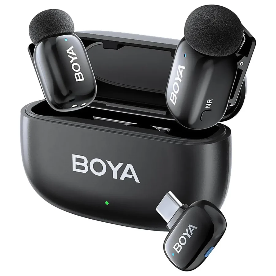 MICROFONO SOLAPA DOBLE BOYA MINI 2 USB -C X004